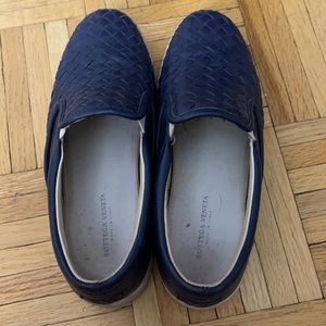 bottega veneta intrecciato weave sneakers